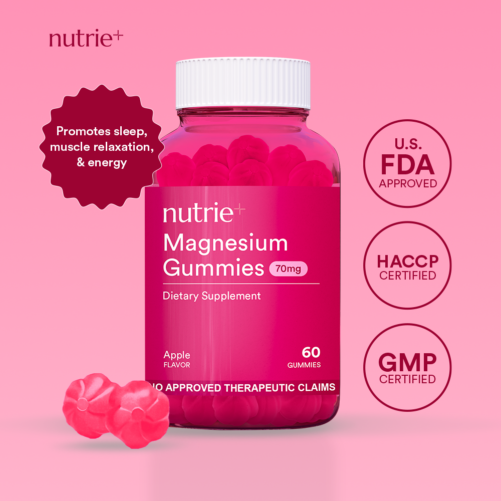 Nutrie Magnesium Gummies (Bone & Muscle Support Supplement)
